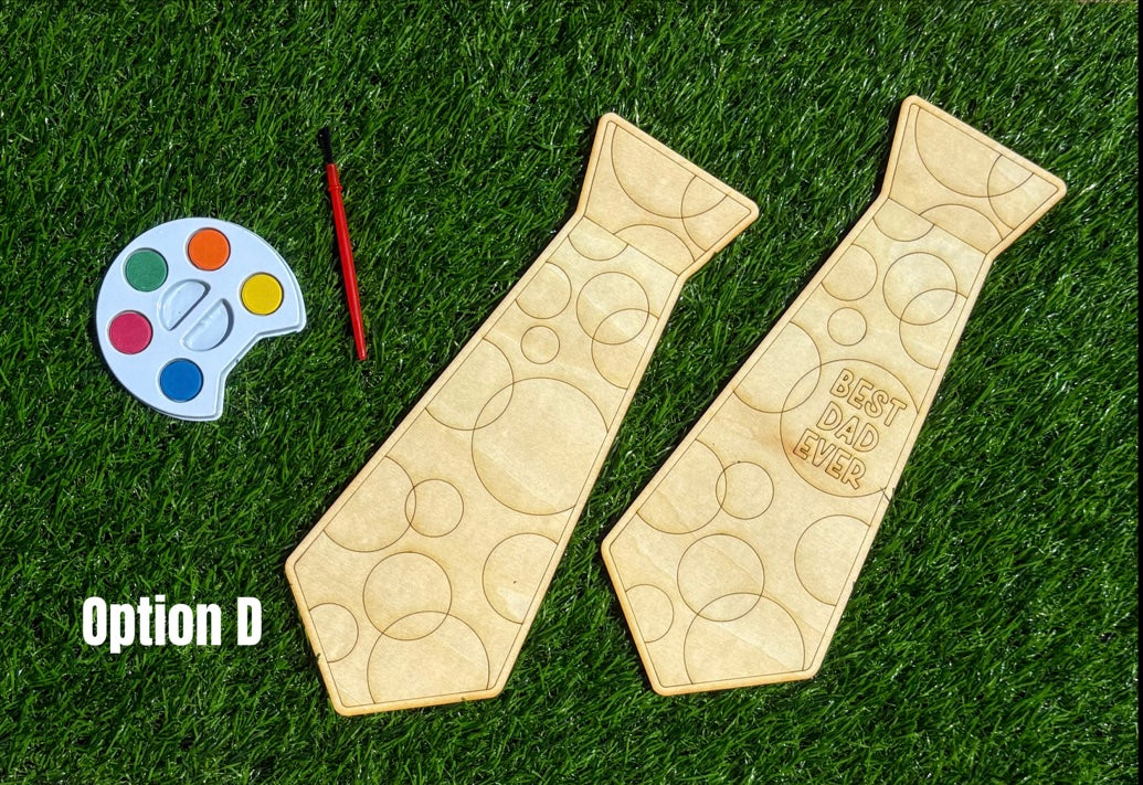 DIY Tie Paint Kit for Dad