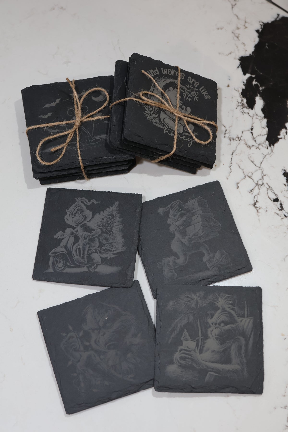 Slate Coasters l