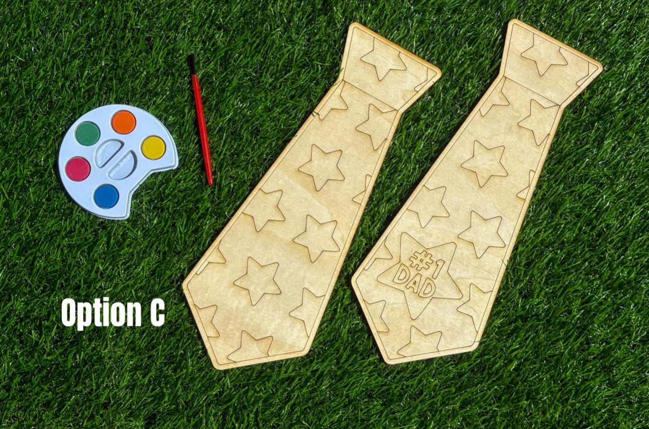 DIY Tie Paint Kit for Dad