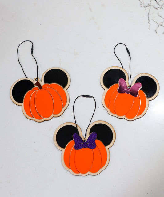 Disney Inspired Fall Pumpkin Ornament