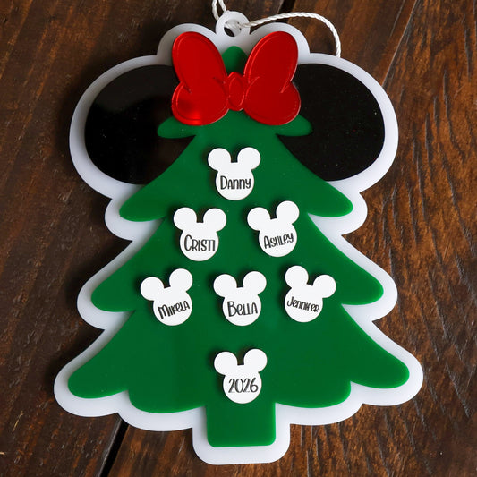 Personalized Christmas tree ornament